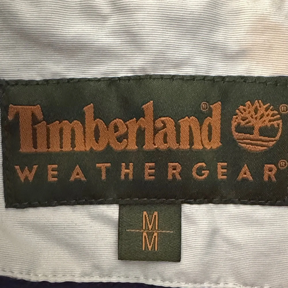 Timberland Light Gray Jacket with Navy and Burgundy Accents